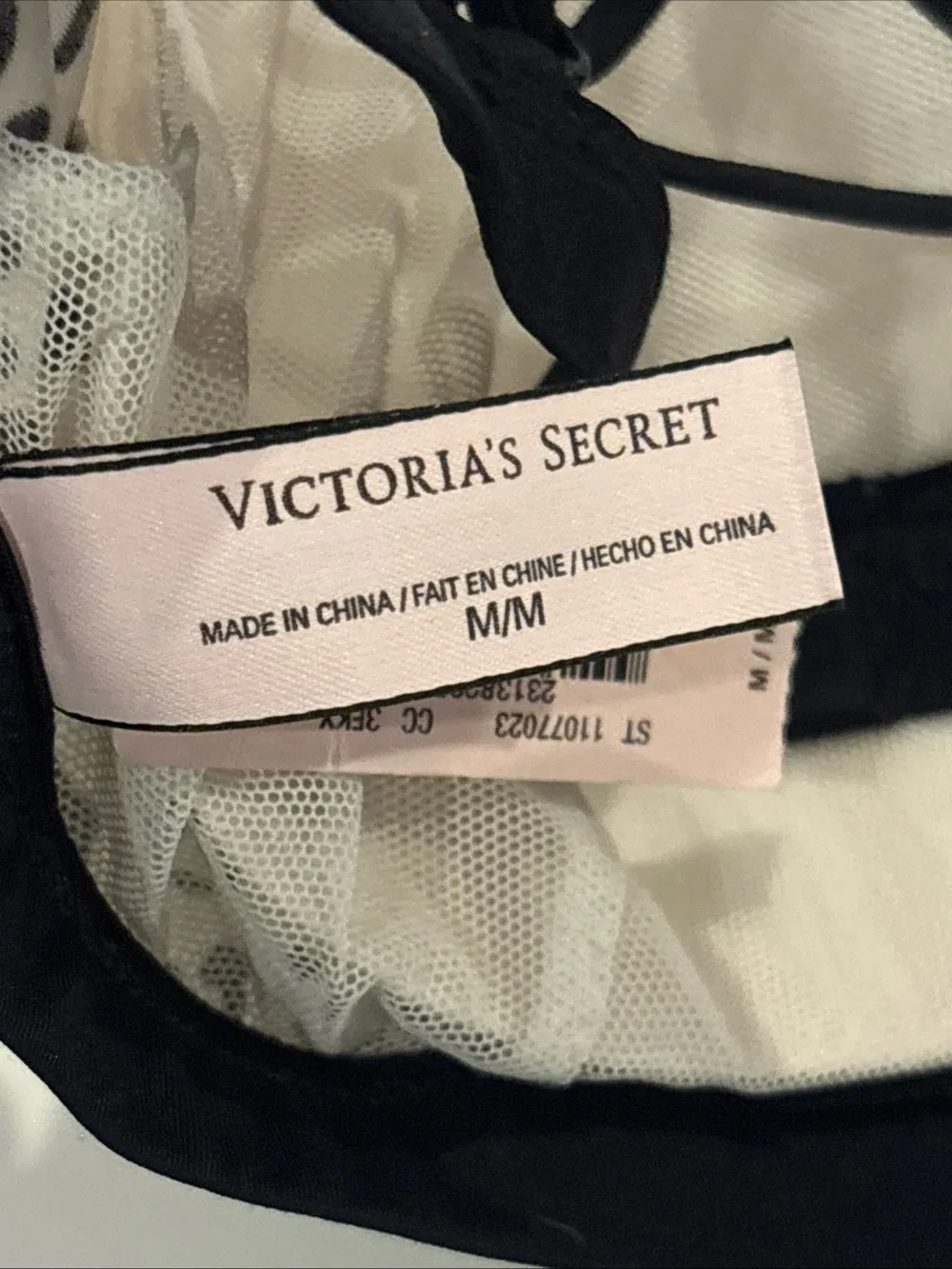 Victorias Secret Bra Strappy Animal Print Lightly Padded Bralette Sz Medium NEW